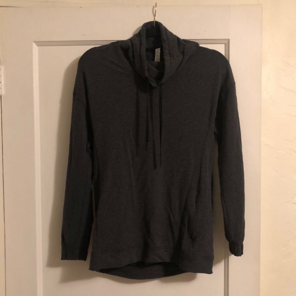 Lulu Lemon Drapped Cowl Neck Sweatshirt